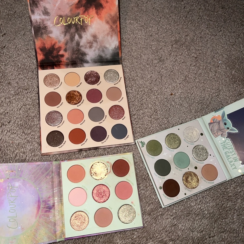 Colourpop eyeshadow bundle - Picture 2 of 3